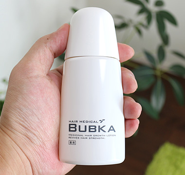 新型濃密育毛剤BUBKA
